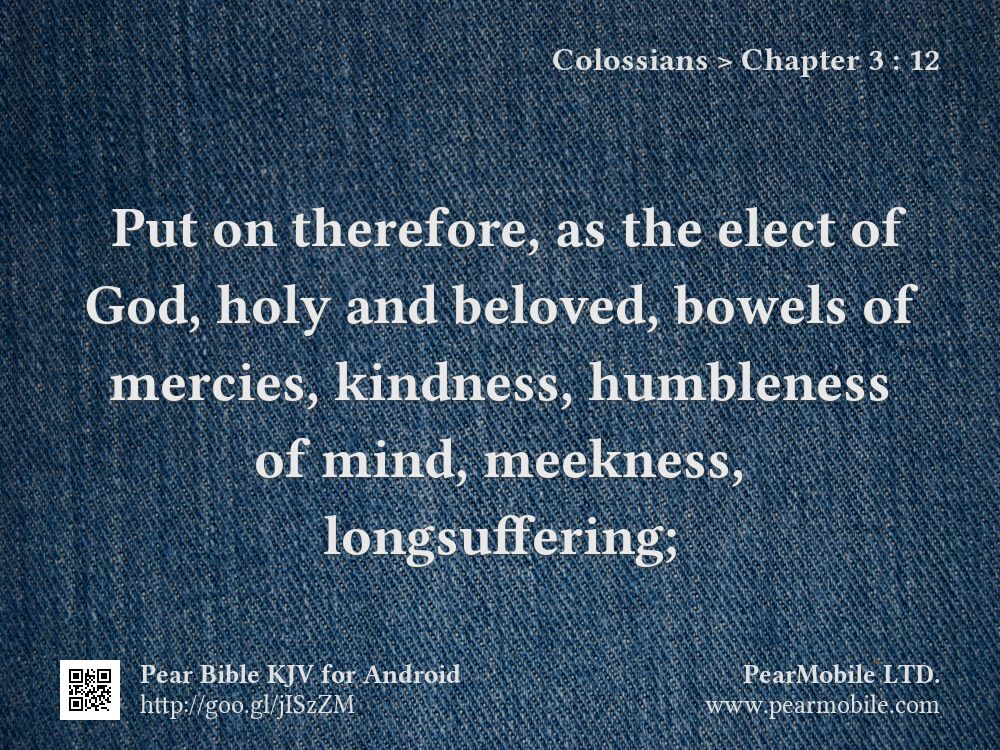 Colossians, Chapter 3:12